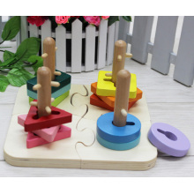 wooden shape sorter wholesale educational toy